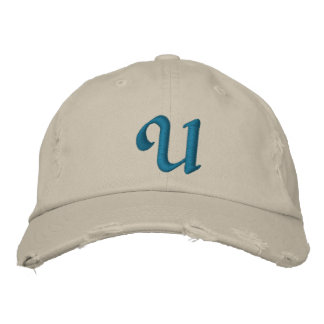 MONOGRAMS EMBROIDERED HAT