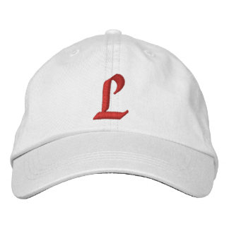 MONOGRAMS EMBROIDERED HAT