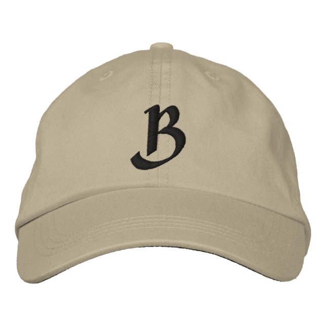 MONOGRAMS EMBROIDERED HAT (Front)
