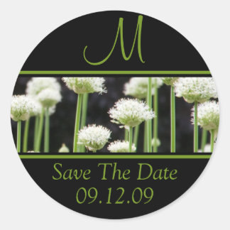 Monograms For Weddings Save The Date Stickers