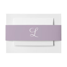 Monograms Pastel Purple
