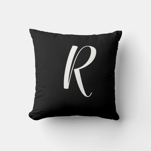 MONOGRAMS THROW PILLOW (Front)