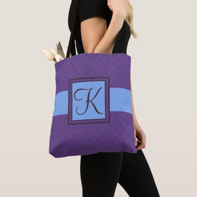 Monograms Tote Bag (Close Up)