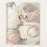 Monogran Flower Boho Planner<br><div class="desc">Flower,  boho,  Monogram customer specific planner.
Just edit your product in a few minutes. You can change the font/size/colour and position using "further personalise".</div>