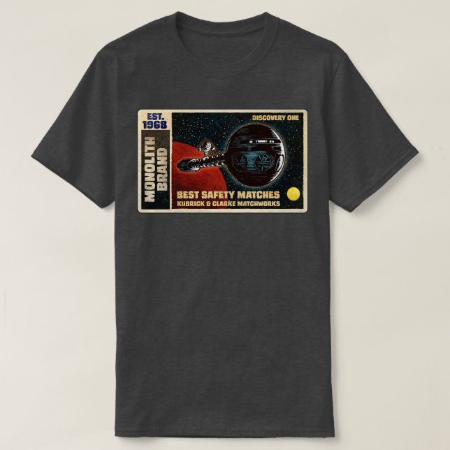 Monolith Brand Matches T-Shirt (Design Front)