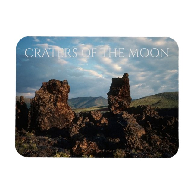 Monoliths, Craters of the Moon, Idaho Magnet (Horizontal)