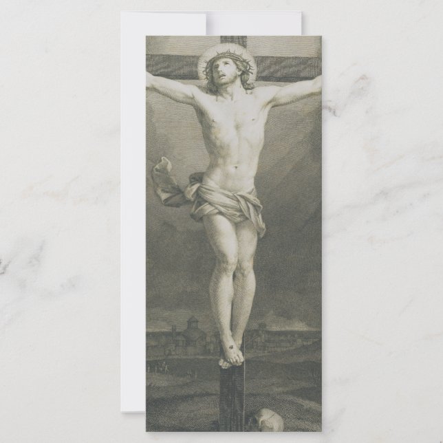Monomatic Crucifixion Minimalist Art (Front)