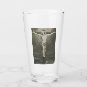 Monomatic Crucifixion Minimalist Art Glass