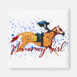 Monomoy Girl  Champion Racehorse Magnet