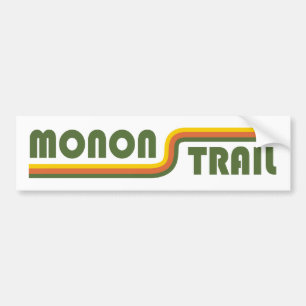 Monon Trail Indiana Bumper Sticker