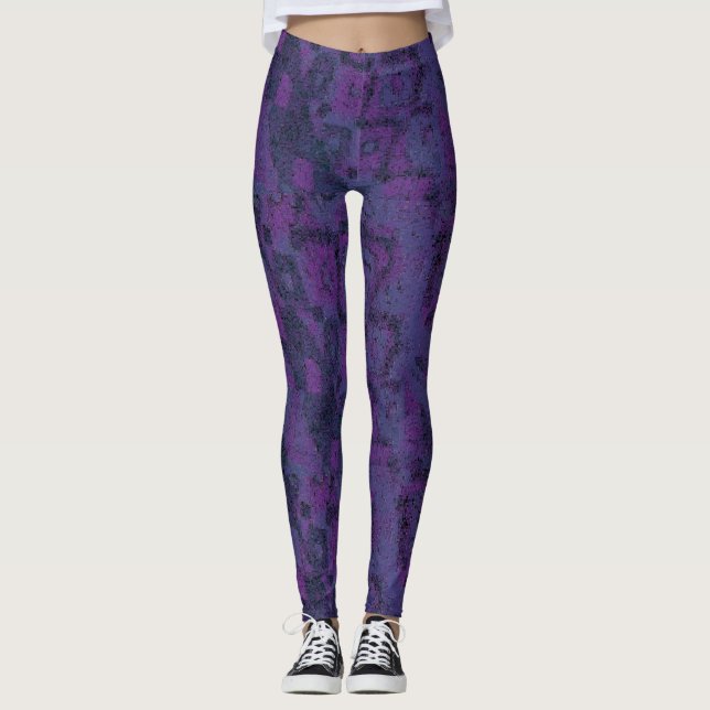 Monopoly Purple Leggings (Front)