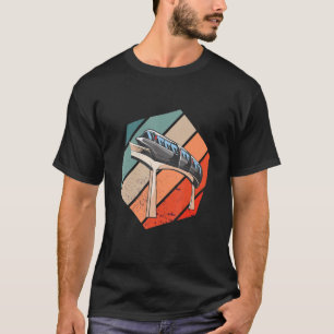 Monorail Hexa Retro Vintage Monorail Train Railway T-Shirt