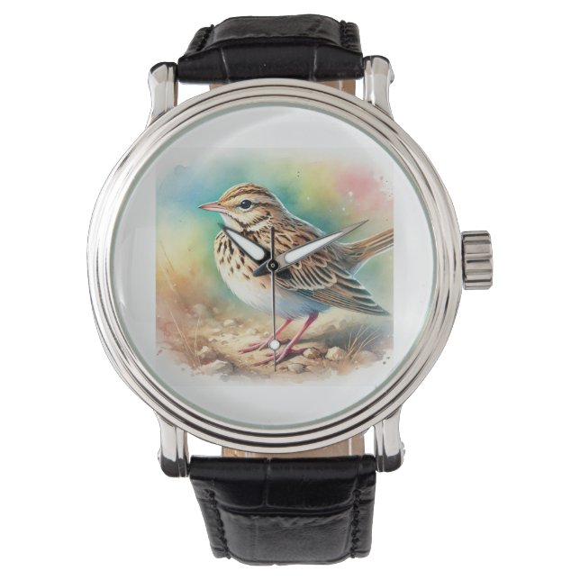 Monotonous Lark 110924AREF150 - Watercolor Watch (Front)