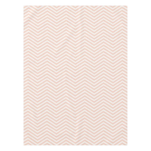 MonoZag Blush Pink Tablecloth (Front)