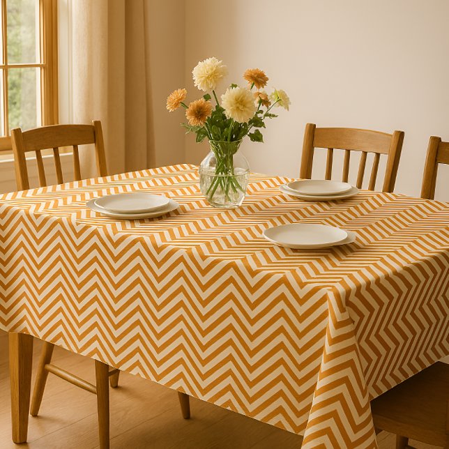 MonoZag Golden Brown Tablecloth (Creator Uploaded)