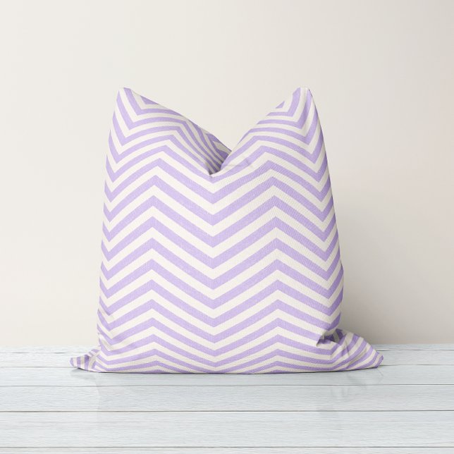 MonoZag Soft Lavender Cushion (Creator Uploaded)