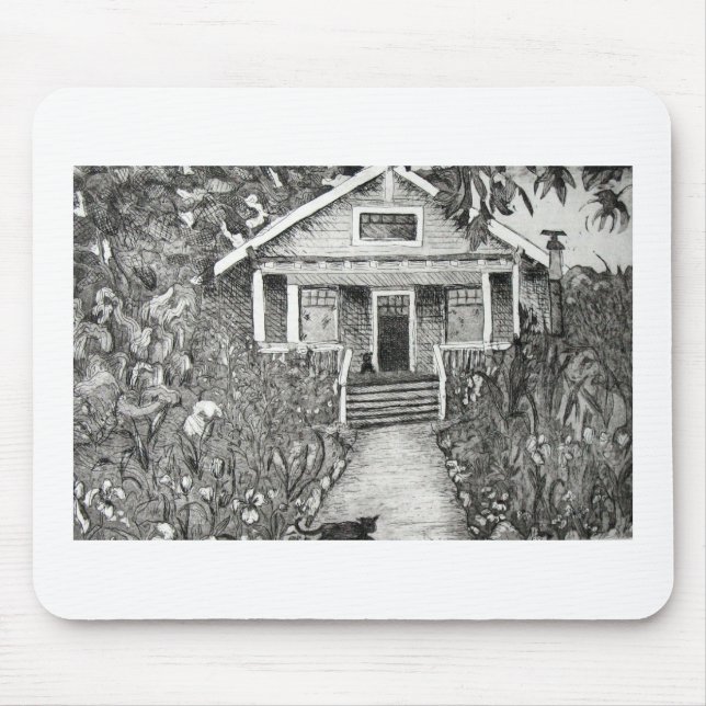 Monroe Street House Mouse Mat (Front)
