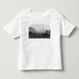 Monroe, WA - Downtown Street Scene Toddler T-Shirt
