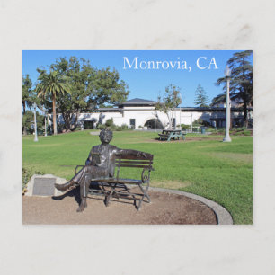 Monrovia Library Park Postcard! Postcard