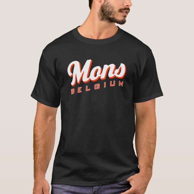 Mons Belgium T-Shirt (Front)