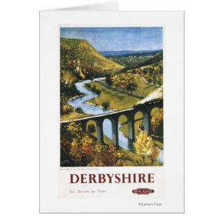 Monsal Dale, Train and Viaduct British Rail