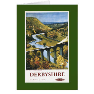 Monsal Dale, Train and Viaduct British Rail