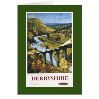 Monsal Dale, Train and Viaduct British Rail