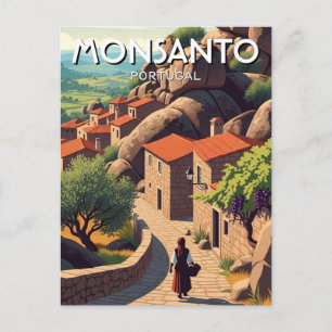 Monsanto Portugal Travel Postcard