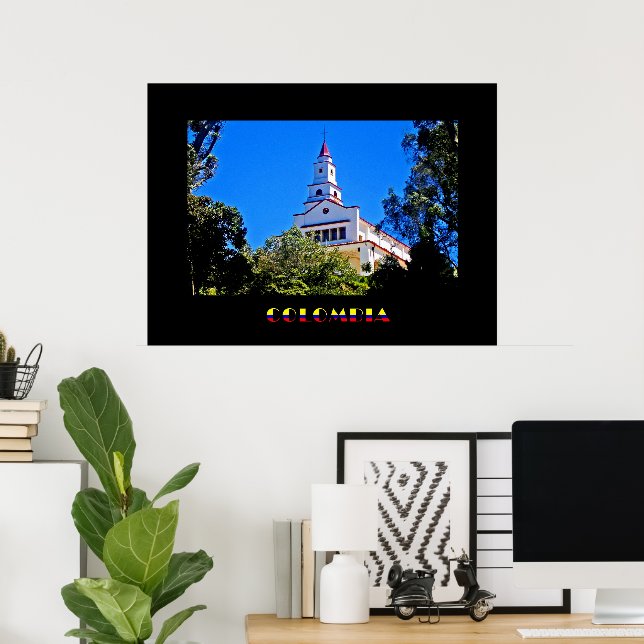 Monserrate Colombia Poster (Home Office)