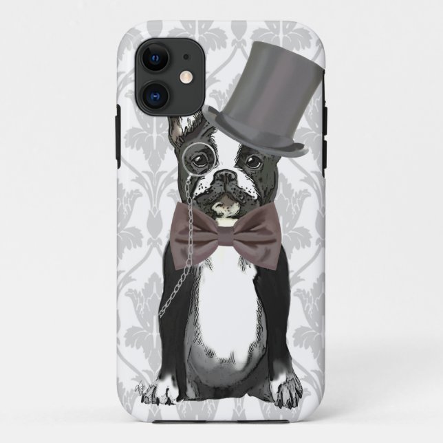 Monsieur Bulldog Case-Mate iPhone Case (Back)