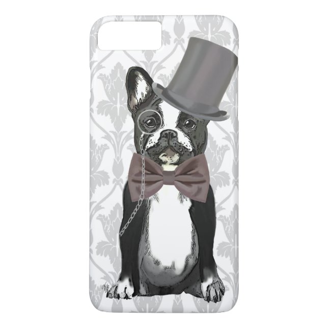 Monsieur Bulldog Case-Mate iPhone Case (Back)