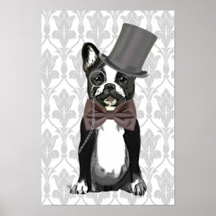 Monsieur Bulldog Poster
