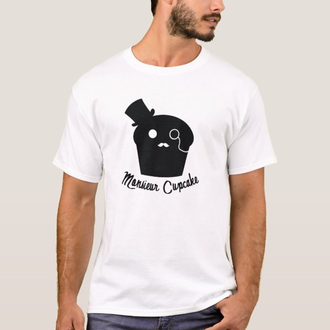 Monsieur Cupcake T-Shirt (Front)