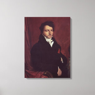 Monsieur de Norvins , 1811-12 Canvas Print