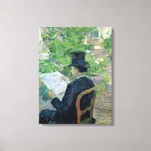 Monsieur Desire Dihau  1890 Canvas Print