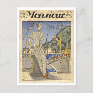 Monsieur France 1923 Postcard