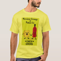 Monsieur Fromage et Madame Vin  Cheesy lovers
