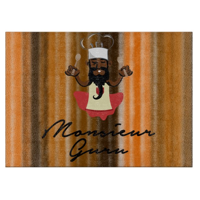 Monsieur Guru Cutting Board (Front)