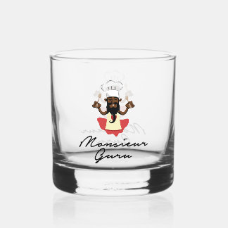Monsieur Guru Whiskey Glass