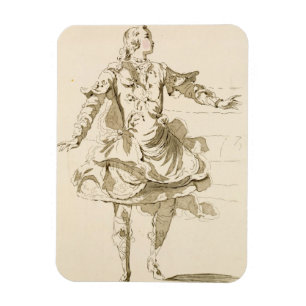 Monsieur Jeliotte as Pigmalion, in Pigmalion, a li Magnet
