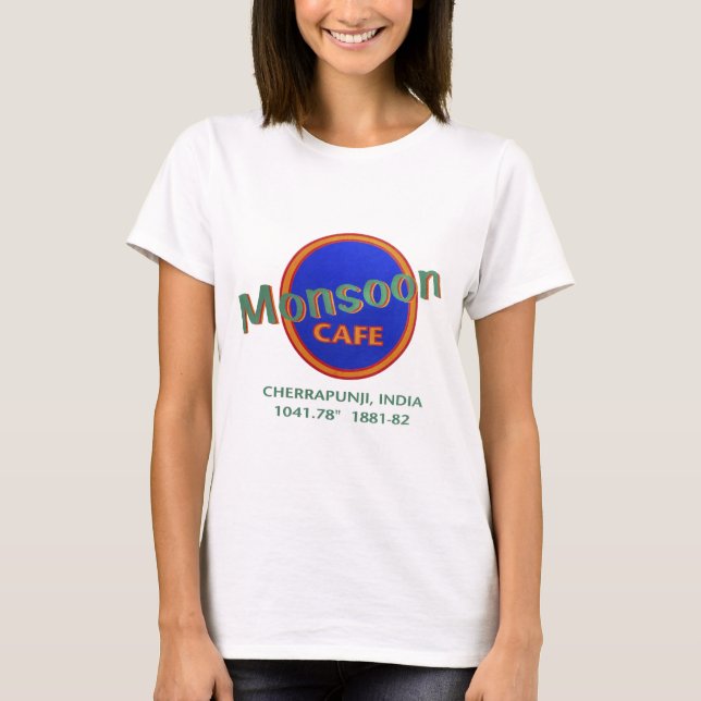 Monsoon Cafe T-Shirt (Front)