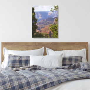 Monsoon Season At North Rim Of The Grand Canyon Canvas Print