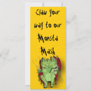Monsta Mash Invitation