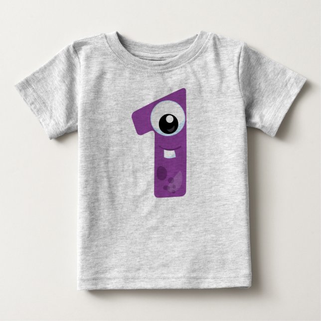 Monster 1 baby T-Shirt (Front)