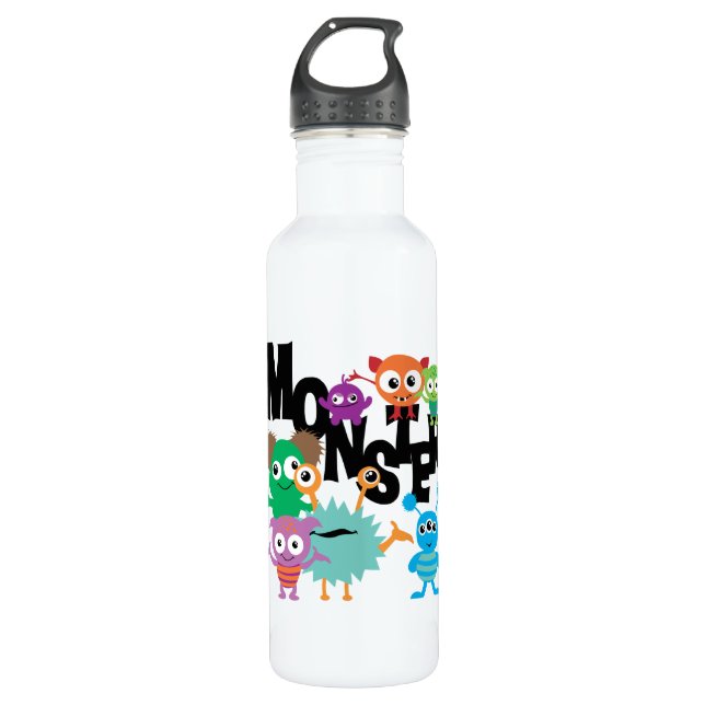 Monster 710 Ml Water Bottle (Front)