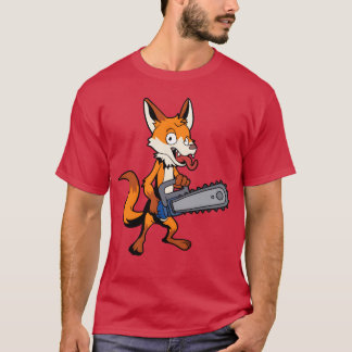 Monster Animals Chainsaw Fo family T-Shirt