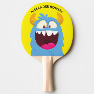 MONSTER anti-stress fit sport FUN CUTE Ping Pong Paddle