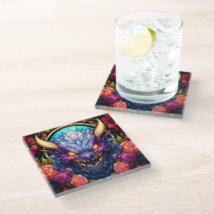 Monster Art Glass Coaster