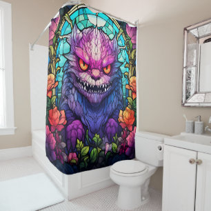Monster Art Shower Curtain