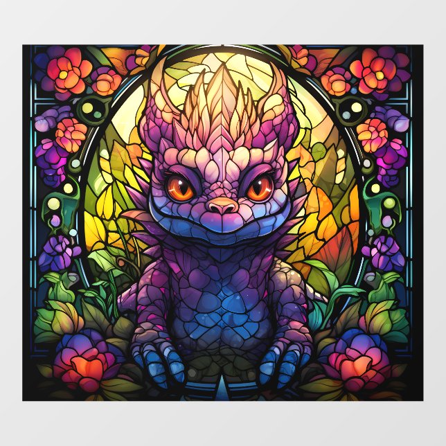 Monster Art Window Cling (Sheet)